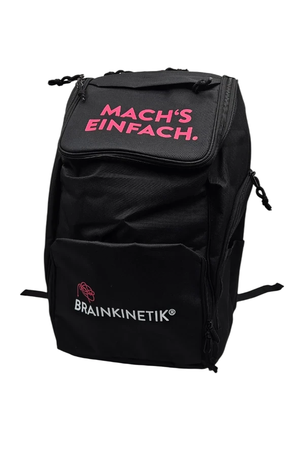 RUCKSACK. BLACK. MACH'S EINFACH